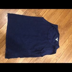 Navy sweater vest
